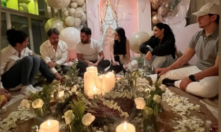José Eduardo Derbez y Paola Dalay celebran baby shower de su hija