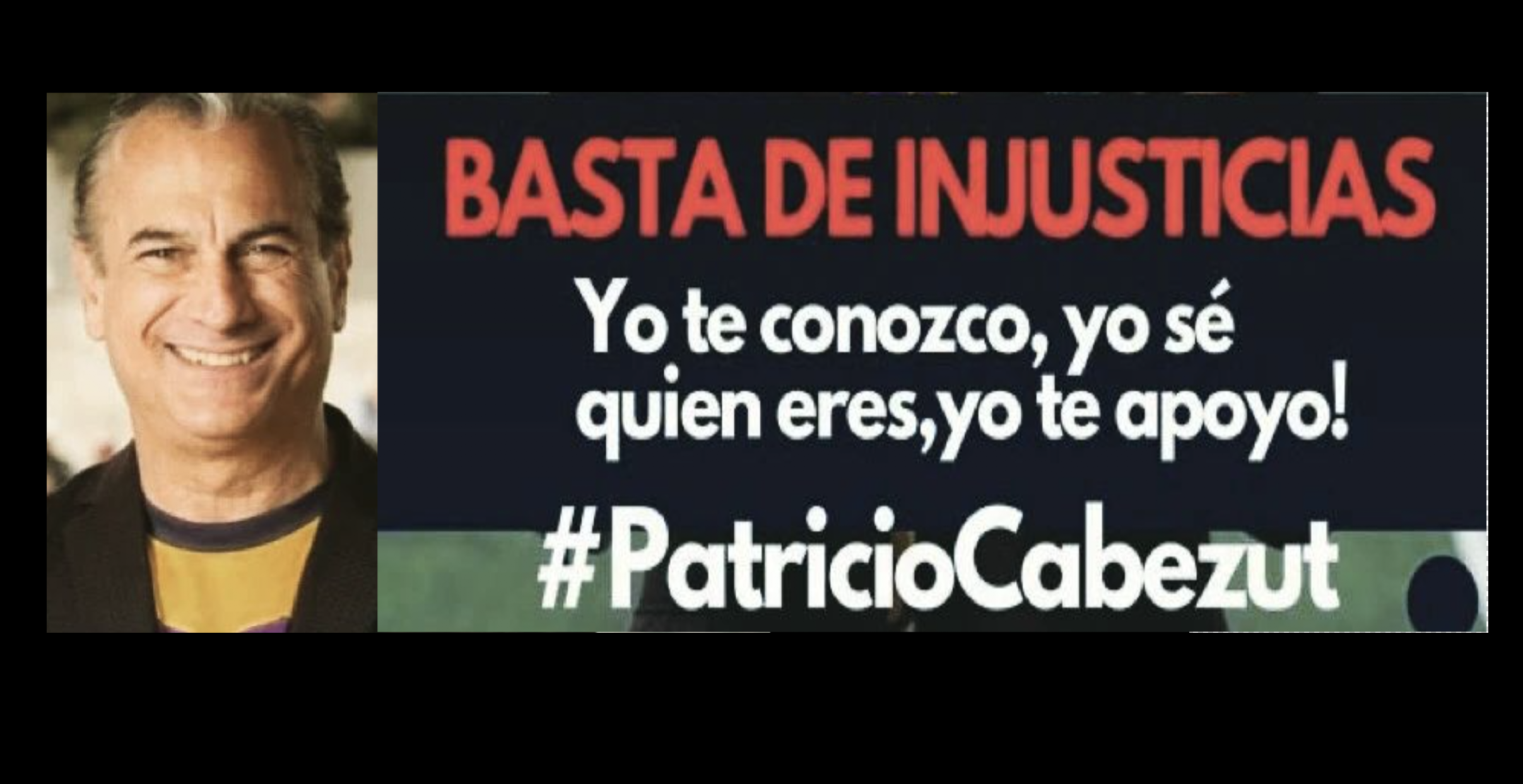 Famosos se unen en redes para darle apoyo a Patricio Cabezut con la frase: “Yo te conozco, yo sé quién eres y yo te apoyo”