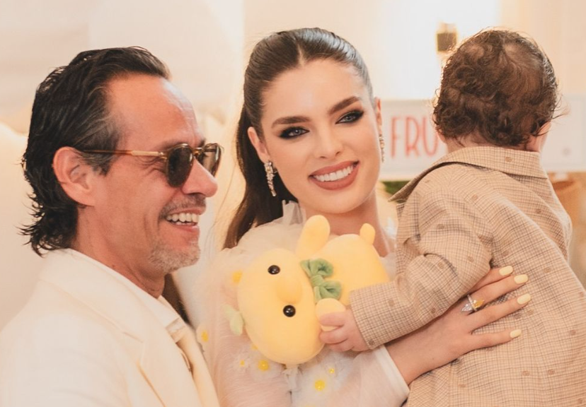 Hermosa fiesta por el primer cumpleaños del hijo de Marc Anthony y Nadia Ferreira