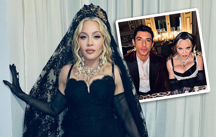 ¿Y Zuria? Madonna y Alberto Guerra, juntos en la Semana de la Moda en Milán